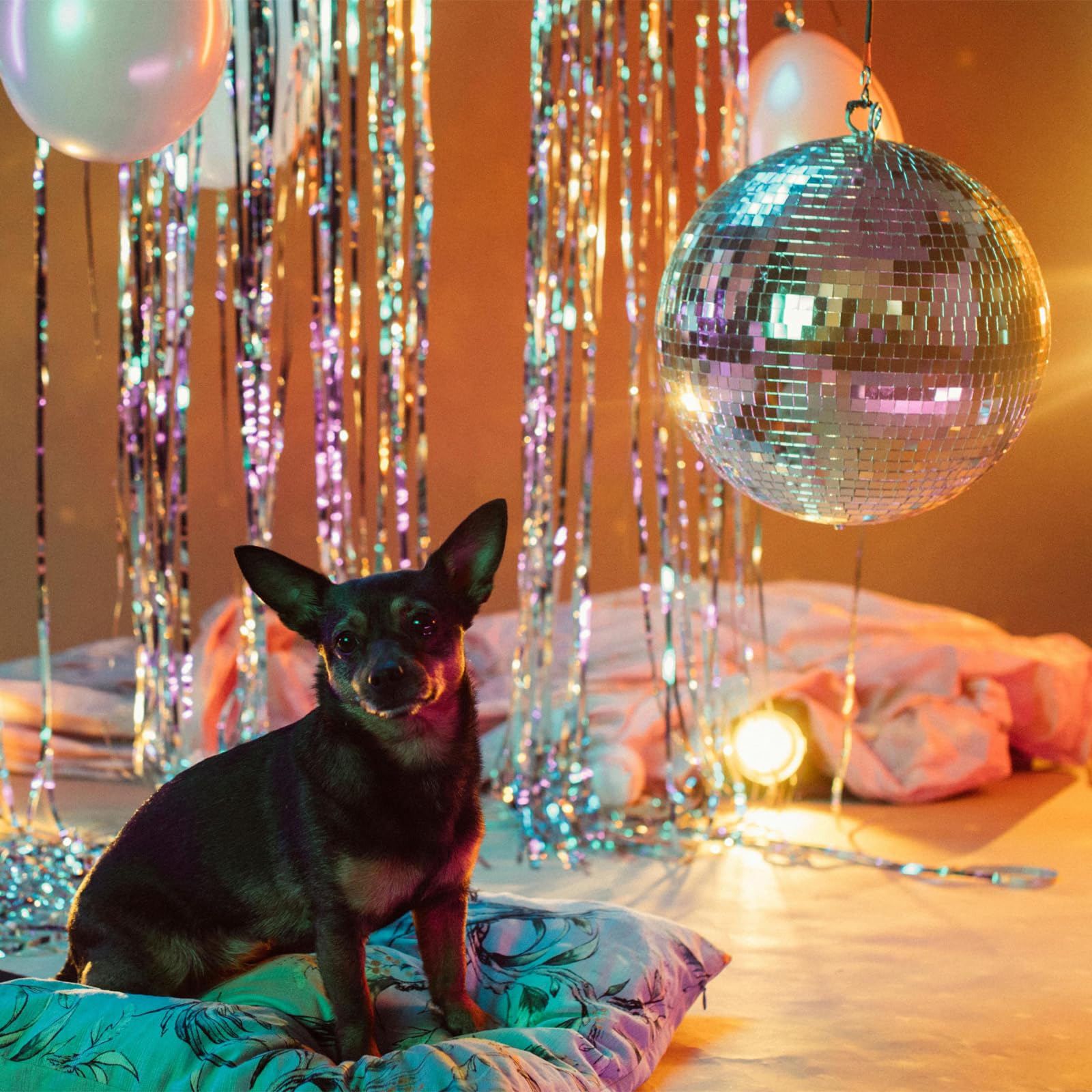 12272 PCS Self-Adhesive Mirror Mosaic Tiles - Small Square Disco Ball Tiles for DIY Crafts, Home Decor & Party Decoration - Perfect for Wall Art, Furniture Upcycling & Dance Floor Designs