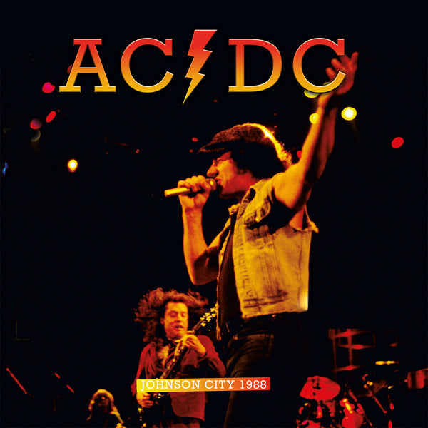 Johnson City 1988 AC/DC Live Performance LP Vinyl Record - Rock Music Collectible for Fans & Audiophiles | Perfect for Home Listening & Music Enthusiast Gifts