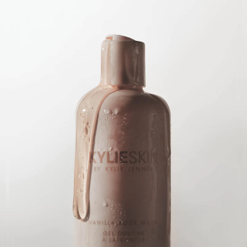 Kylie Cosmetics Vanilla Body Wash - Moisturizing Shower Gel for Soft & Smooth Skin | Perfect for Daily Use & Relaxing Bath Time