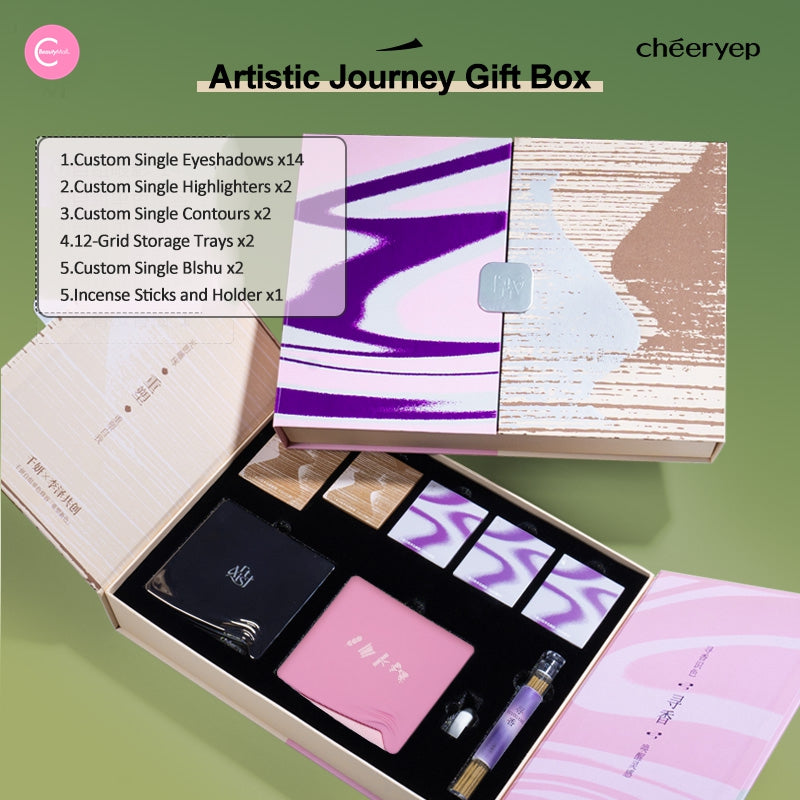 Cheeryep All-in-One DIY Makeup Palette - 24 Color Eyeshadow, Blush & Highlighter Kit for Professional Makeup Artists & Beginners - Perfect for Travel, Parties & Everyday Glam