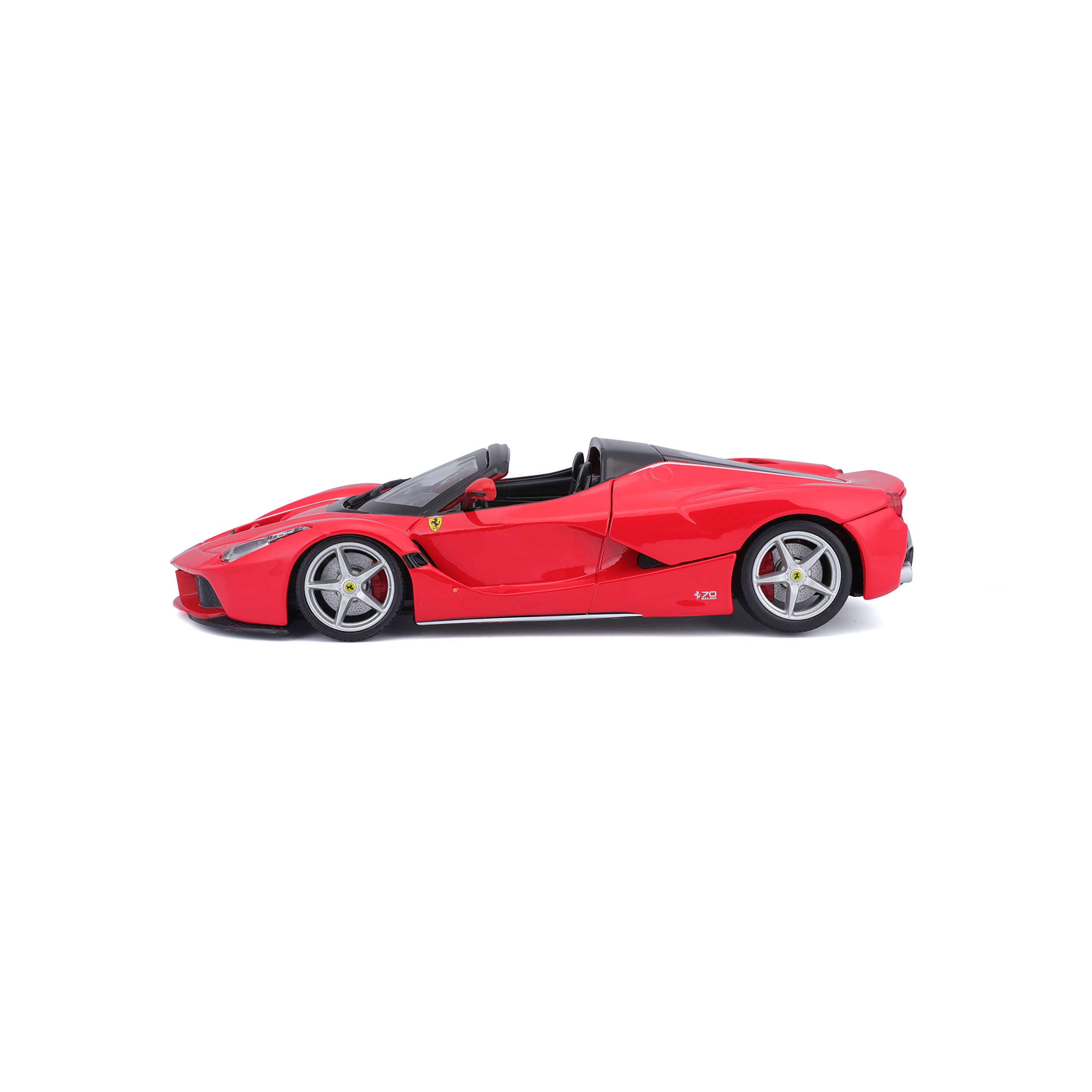 Bburago 1:24 Scale Ferrari LaFerrari Aperta Die Cast Model Car - Collectible Racing Toy for Display & Play - Perfect for Car Enthusiasts & Gift Giving