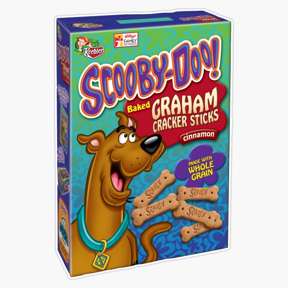 Scooby Snacks Sticker - Vinyl Bumper Decal for Cars, Laptops & Water Bottles - Waterproof 5 Inch - Perfect for Car Decoration, Laptop Customization & Gift Giving