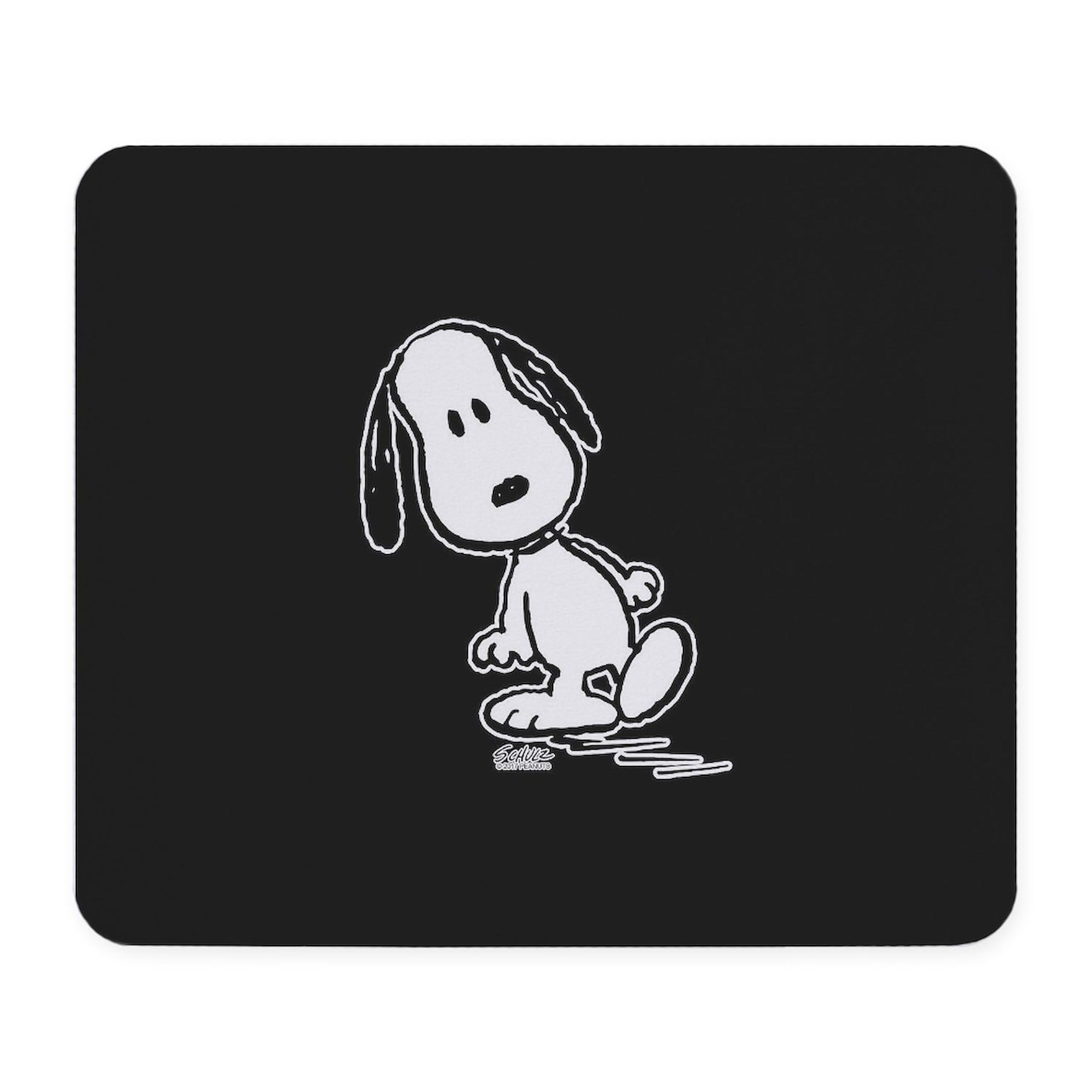 Peanuts Snoopy Non-Slip Rubber Gaming Mouse Pad - Cute Cartoon Character Computer Mousepad for Office & Gaming Setup - Perfect for Work, Gaming, and Home Computer Use