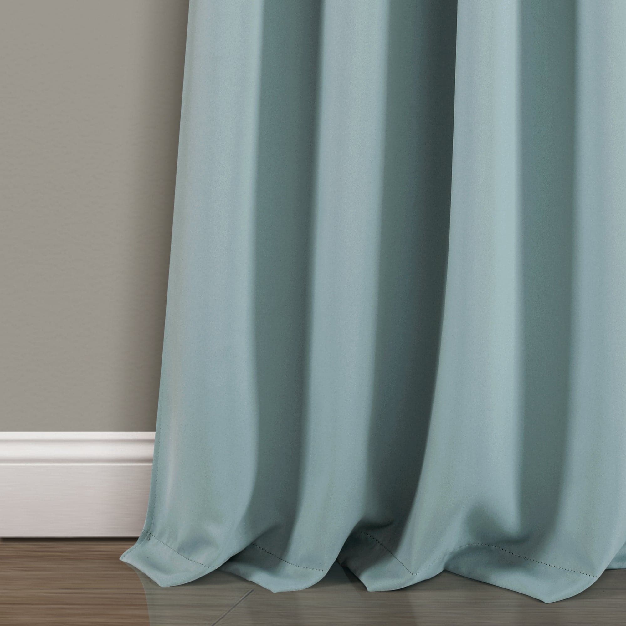 Blackout Curtains Thermal Insulated - Knotted Tab Top Window Drapes for Bedroom & Living Room - Energy Saving, Noise Reducing, Light Blocking for Better Sleep & Privacy