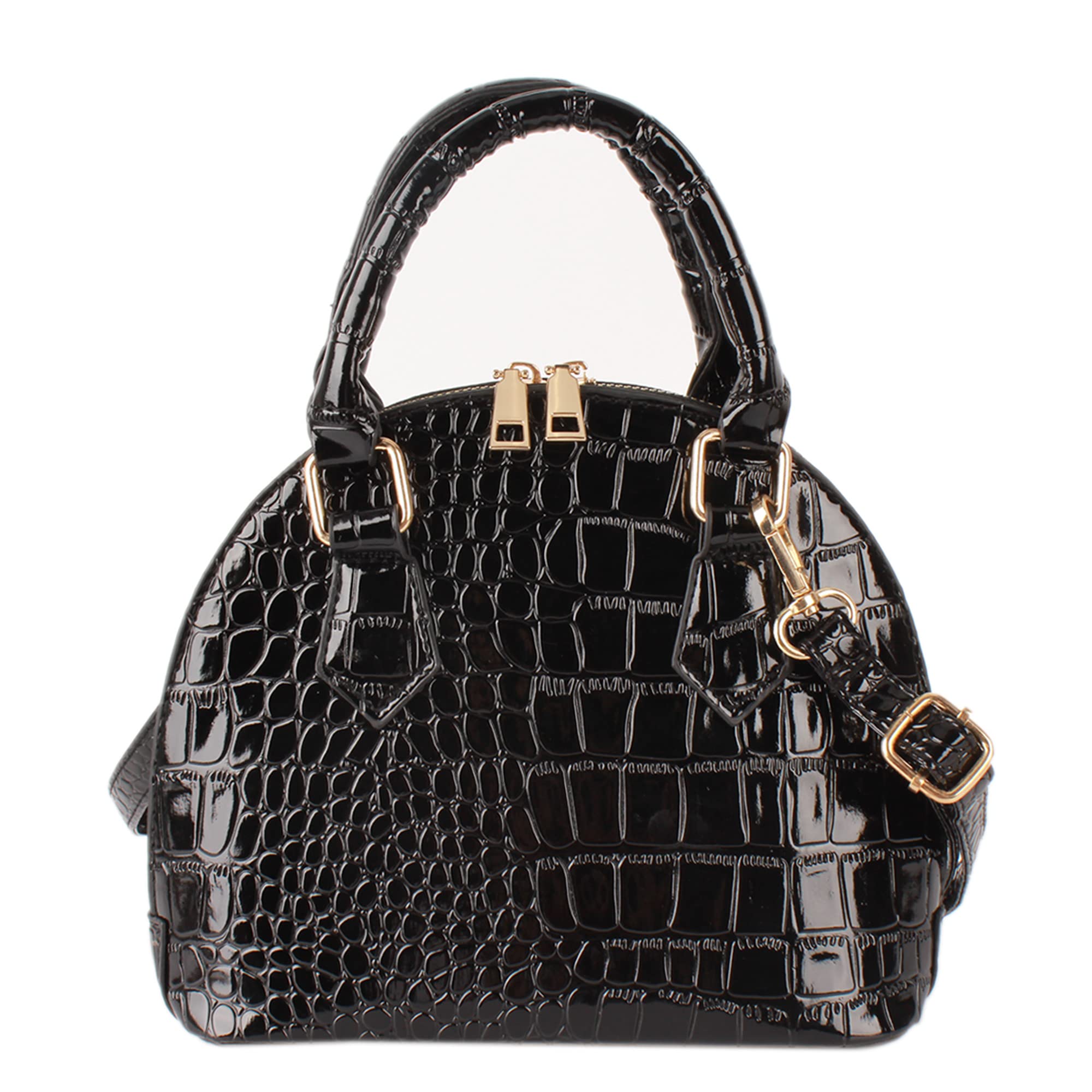 Women's Small Shell Leather Crossbody Bag - Stylish & Lightweight for Daily Use