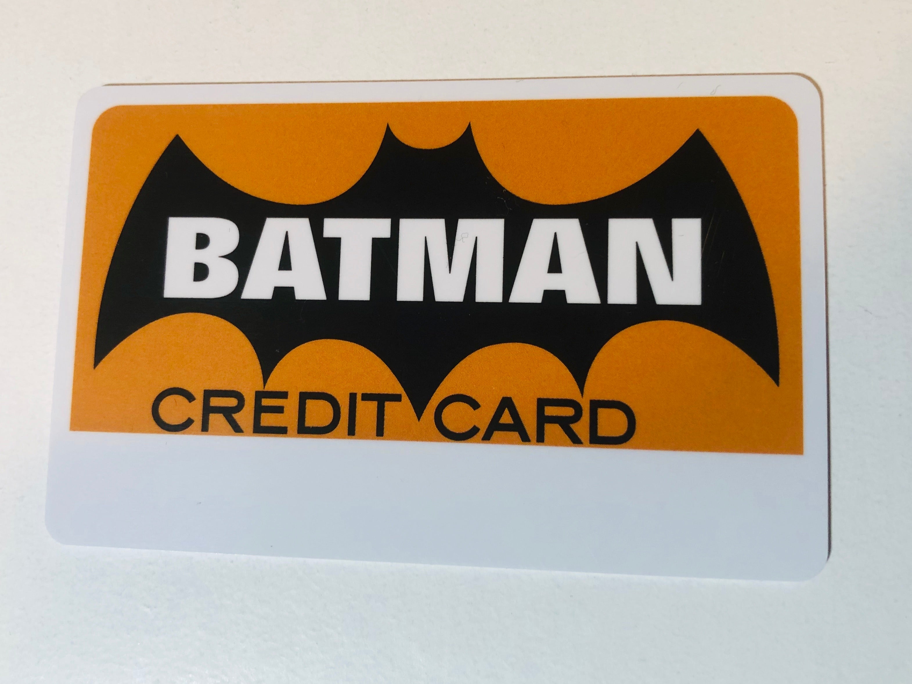 Rare 1980 Batman Original Collectible Credit Card - Vintage DC Comics Merchandise for Superhero Fans & Collectors - Perfect for Display, Gifts, and Nostalgic Collections