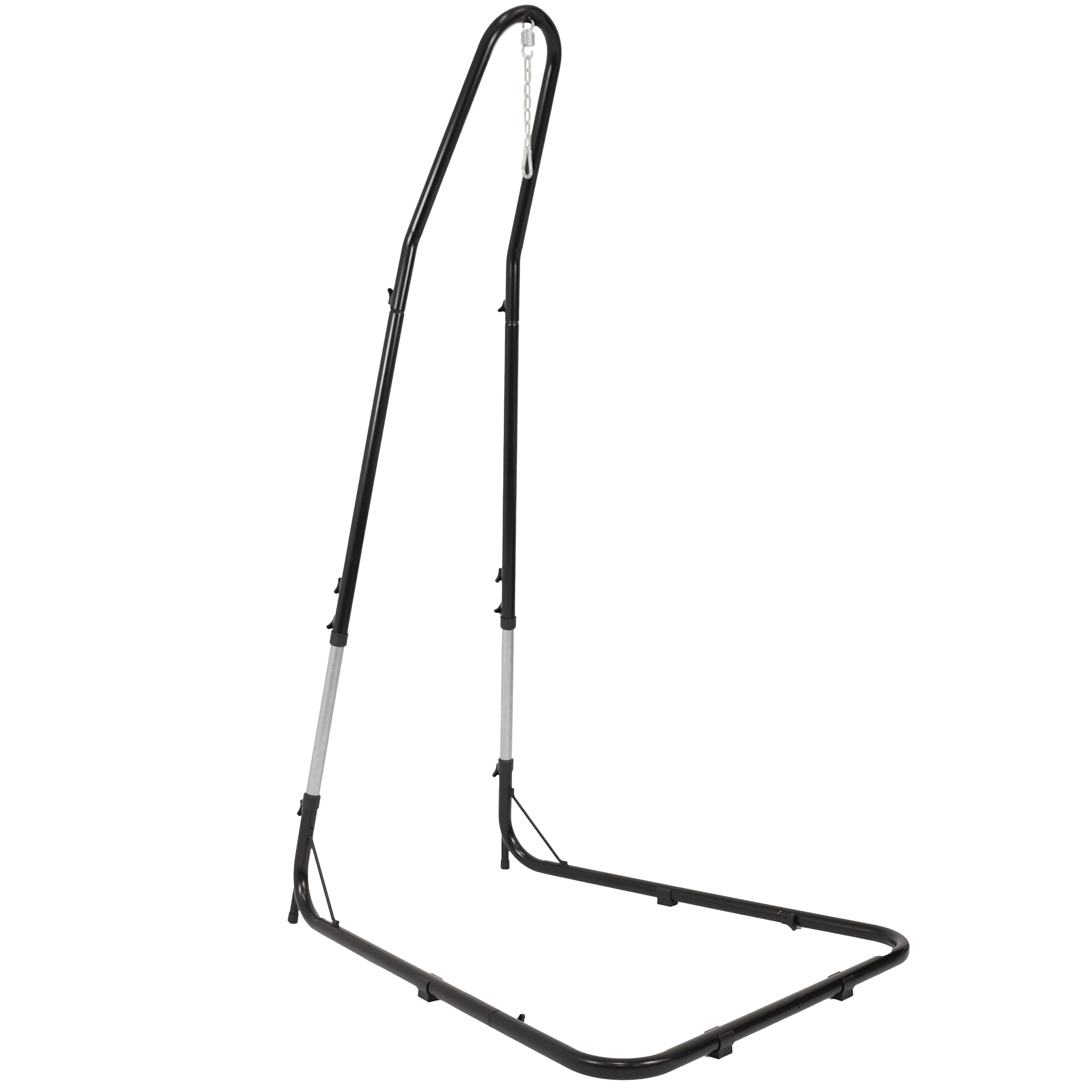 Heavy Duty Adjustable Hammock Chair Stand - Sturdy & Durable for Indoor/Outdoor Use - Perfect for Patio, Backyard, Garden, or Balcony Relaxation