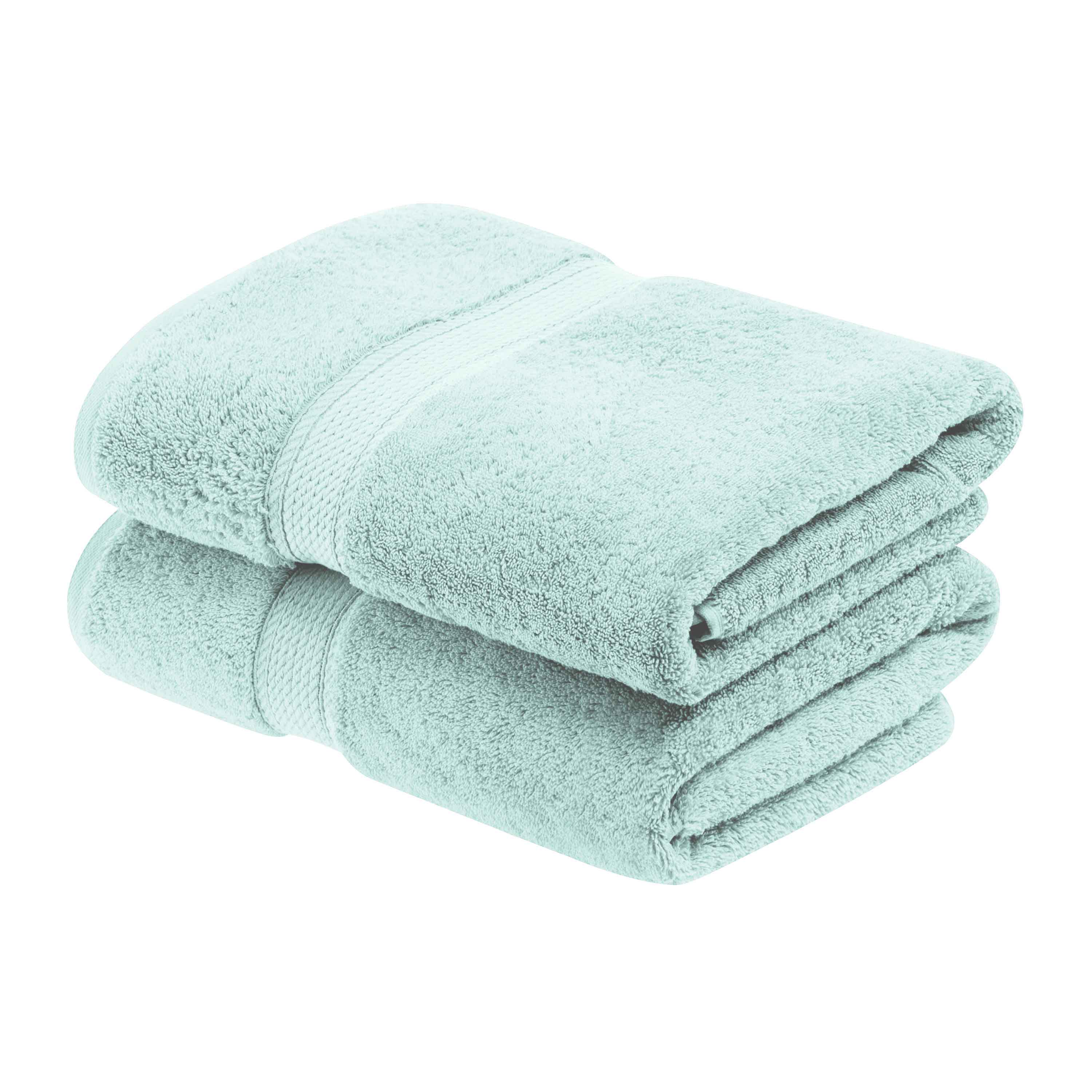 Premium Egyptian Cotton Bath Towel Set - Ultra Soft, Absorbent & Heavyweight 2-Piece Set for Spa, Bathroom & Luxury Home Use
