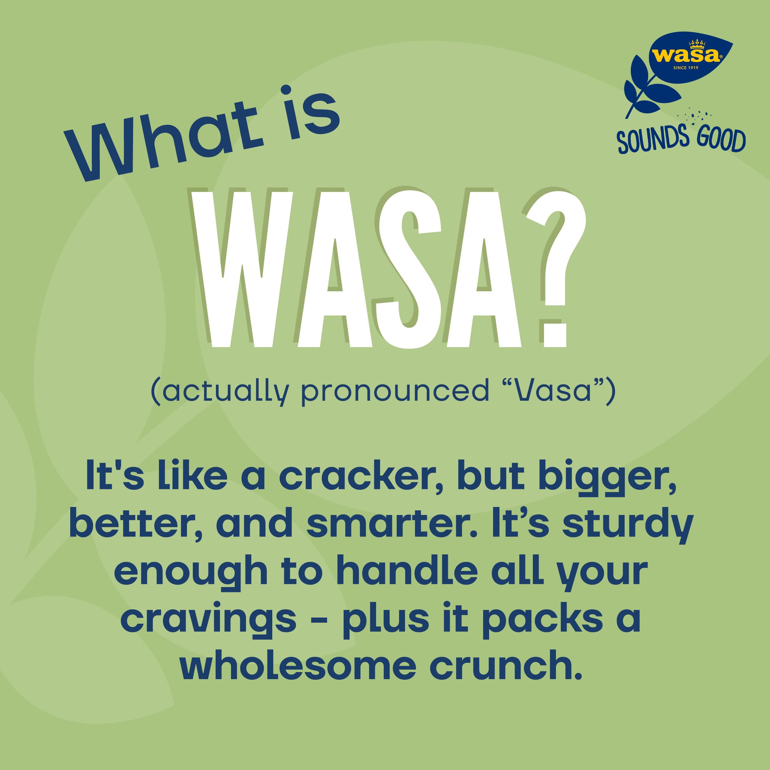 Wasa Gluten Free Original Crispbread - 5.4 oz (10 Pack) | Healthy Non-GMO Crackers & Snacks | Perfect for Keto Diet, Weight Loss & Office Lunch