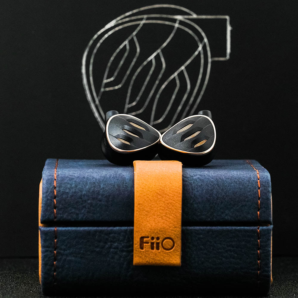 FiiO FH5s Hybrid 4 Driver In-Ear Monitors - 2 Dynamic Drivers + 2 Balanced Armatures for Audiophiles | Perfect for Studio Recording, Gaming & Travel