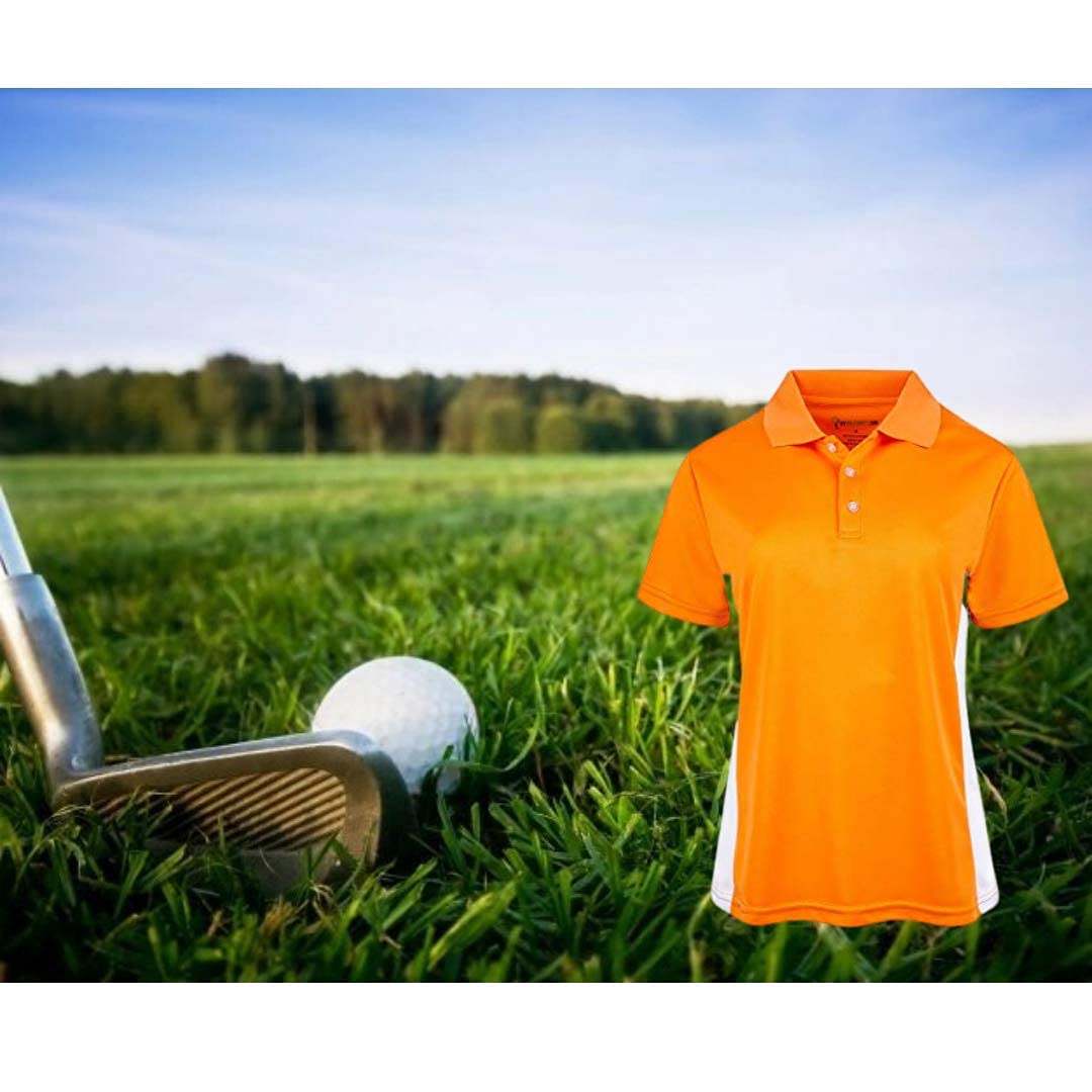 Women's French Cut Short Sleeve Golf T-Shirt - Breathable Comfort Fit with Free Golf Hat | Perfect for Golfing, Tennis & Casual Wear