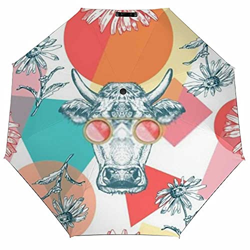 Pattern Cows Geometric Colorful