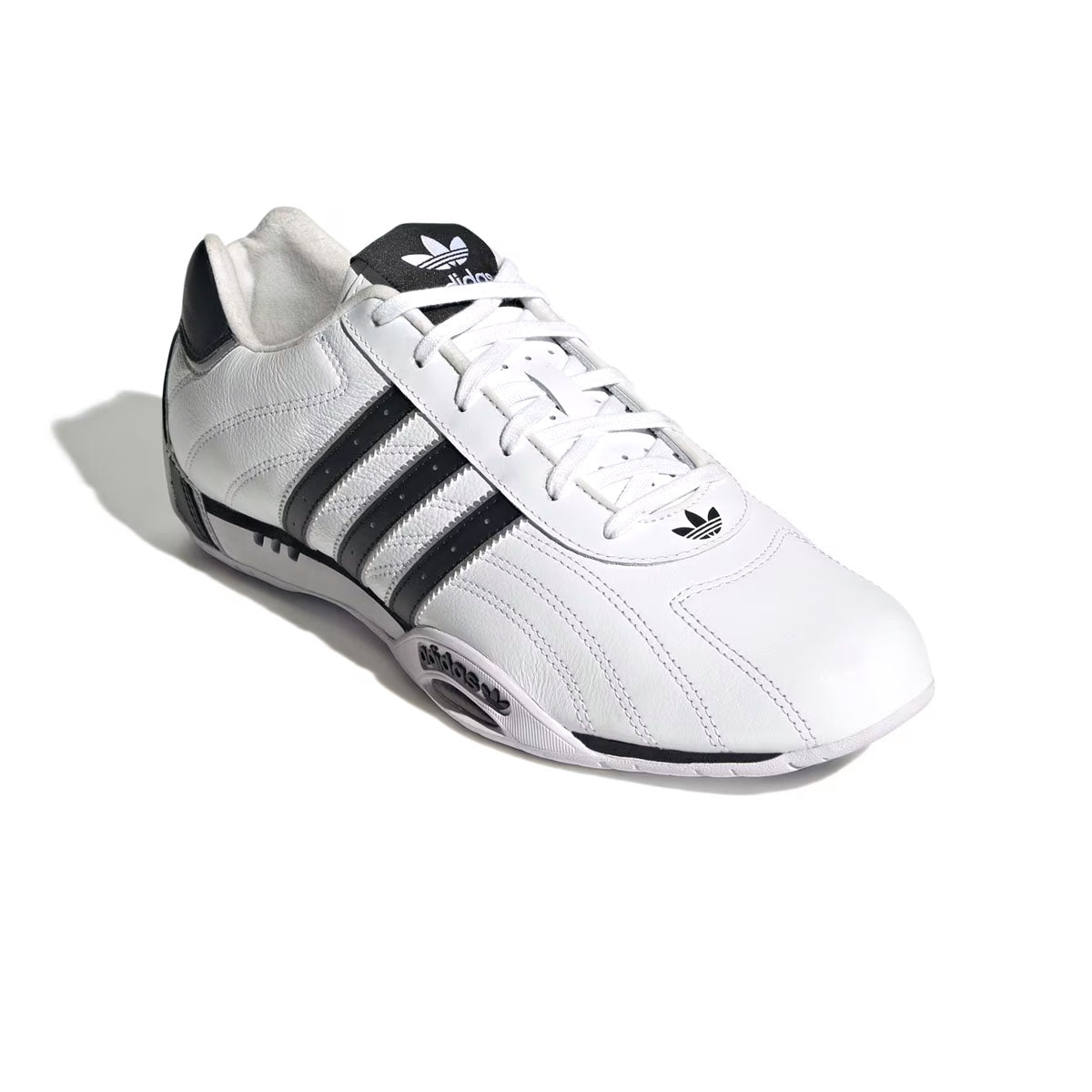 Adiracer Lo Sneakers for Men - Cloud White & Core Black Running Shoes | Lightweight Comfort for Jogging, Gym & Casual Wear