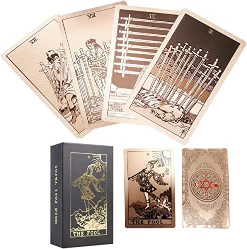 Rose Gold Pvc Tarot