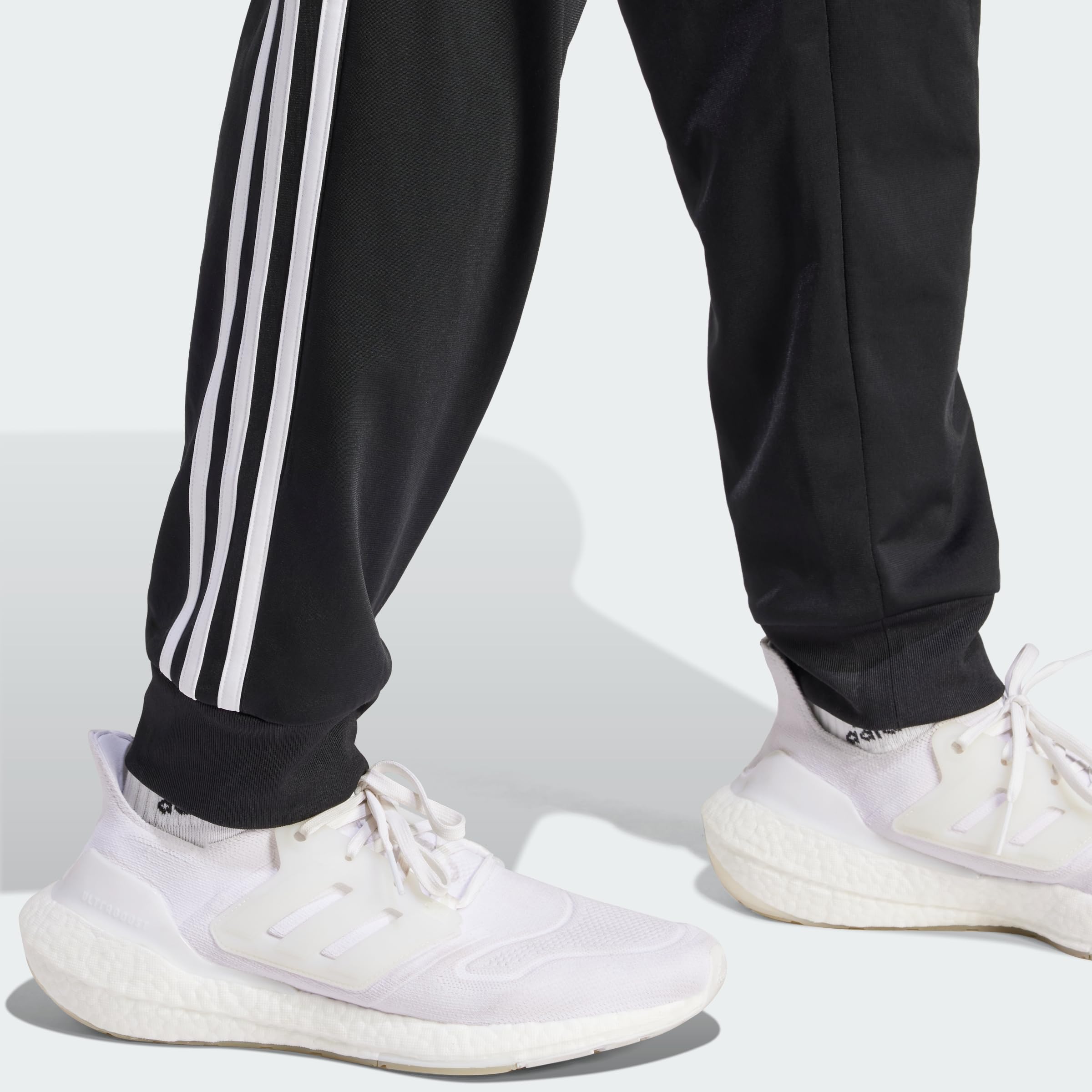 Adidas Men's Essentials 3-Stripes Tricot Jogger Pants - Comfortable Athletic Sweatpants for Running, Gym & Casual Wear