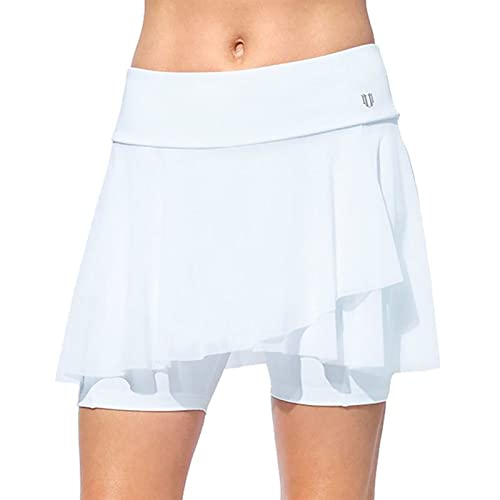 Eleven Essentials Outskirt Shortie - Women's Fashion Shorts in Bright White | Perfect for Running, Yoga & Casual Wear