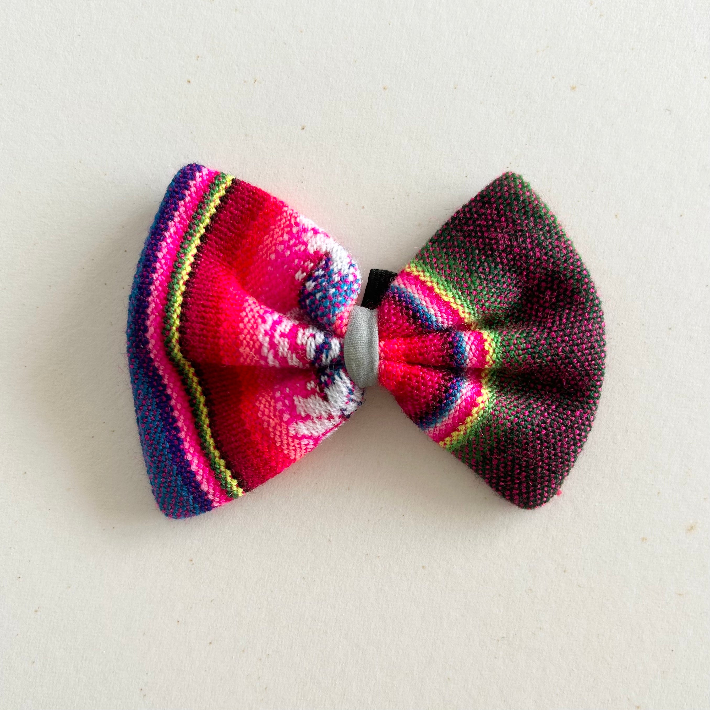 Hiro+Wolf Inca Pink Bow Tie for Men - Stylish & Elegant Neckwear for Weddings, Parties & Formal Events