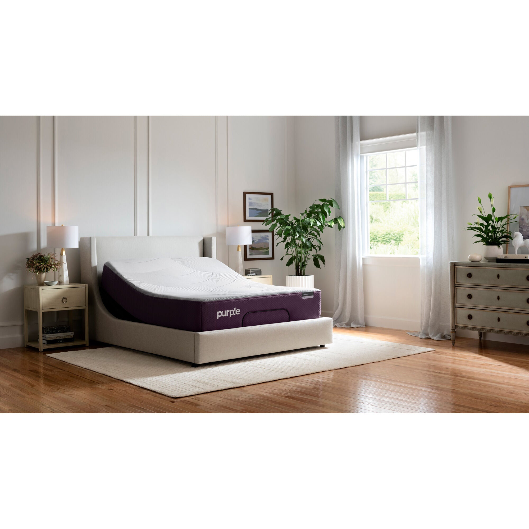 Purple Restore Firm Mattress - Premium Support for Back Pain Relief & Pressure Relief - Perfect for Side, Back & Stomach Sleepers - Ideal for Bedroom, Guest Room & Dorm Use