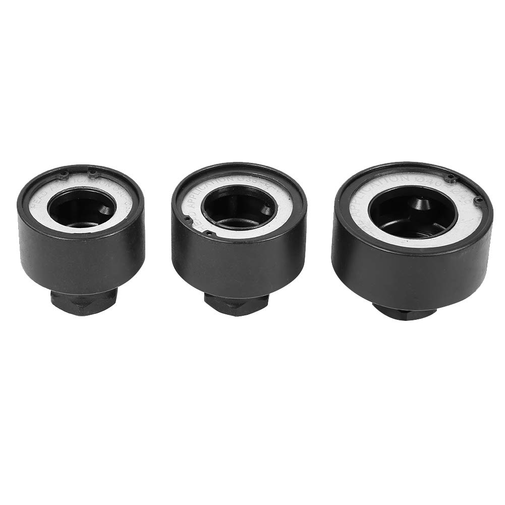 4-Piece Steering Rack Knuckle Tie Rod End Remover Tool Kit (30-45mm) - Professional Axle Joint Installer for Car Repair & Maintenance - Perfect for DIY Mechanics & Auto Shops