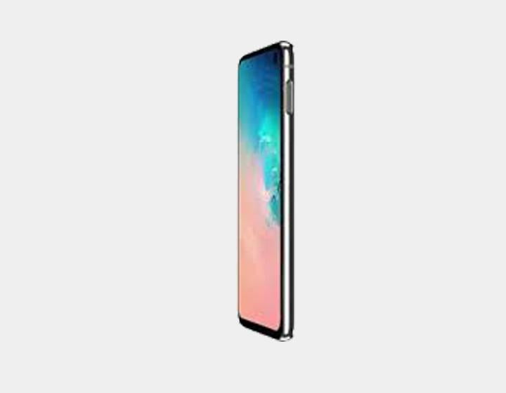 Samsung Galaxy S10 SM-G973F/DS 128GB 8GB RAM Dual SIM Factory Unlocked Smartphone - Prism White | International Version for Travel & Business Use