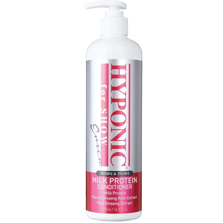 Hyponic Milk Protein Conditioner for Show Dogs - 500ml | Deep Hydrating & Shine Enhancing Dog Coat Care | Perfect for Grooming & Competitions
