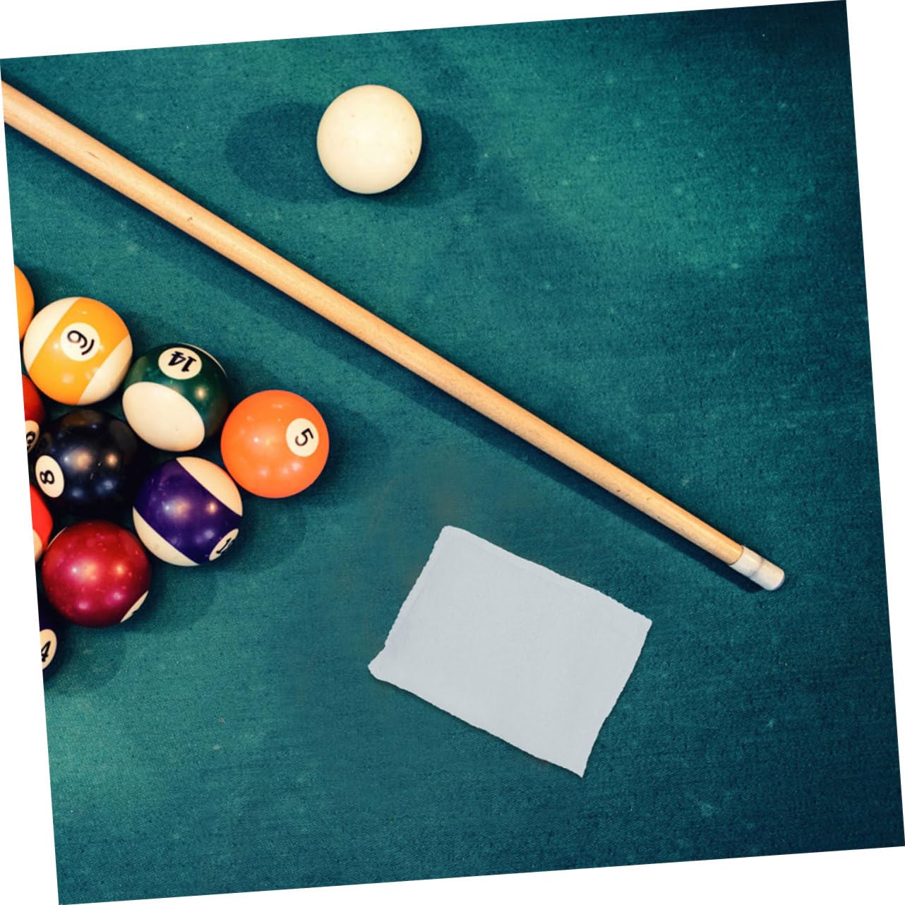 Premium Billiard Talcum Powder - 1 Pack White Pool Chalk Powder Bags for Smooth Cue Control | Essential Billiards Accessories for Professional & Home Game Rooms