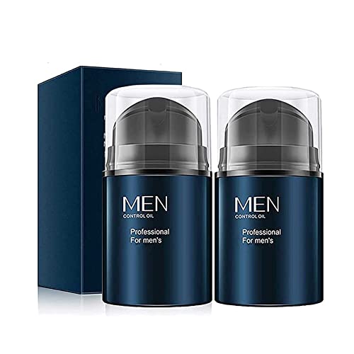 AgeDefy Men's All-in-One Anti-Aging Face Cream - 2 Pack Moisturizer with Wrinkle Control | Hydrating Lotion for Daily Skincare Routine | Perfect for Morning & Night Use