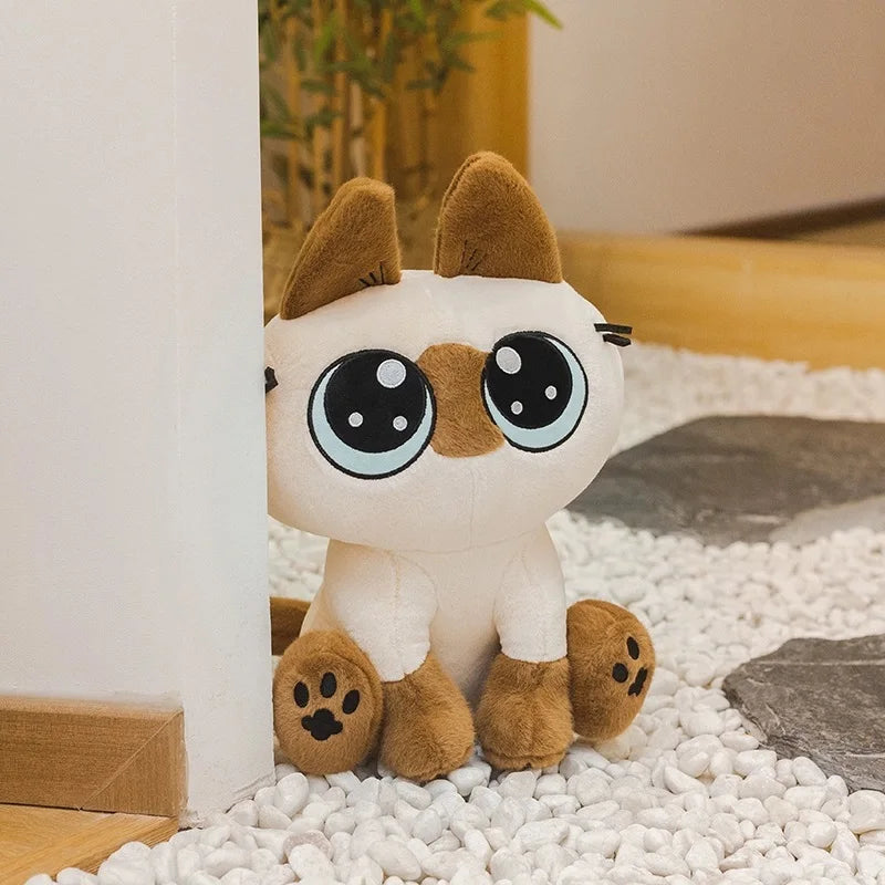 Nobeko Azukisan 7.87 Inch Soft Plush Toy - Cute Anime Stuffed Animal for Kids, Gift, Bedroom Decor & Cosplay Accessories