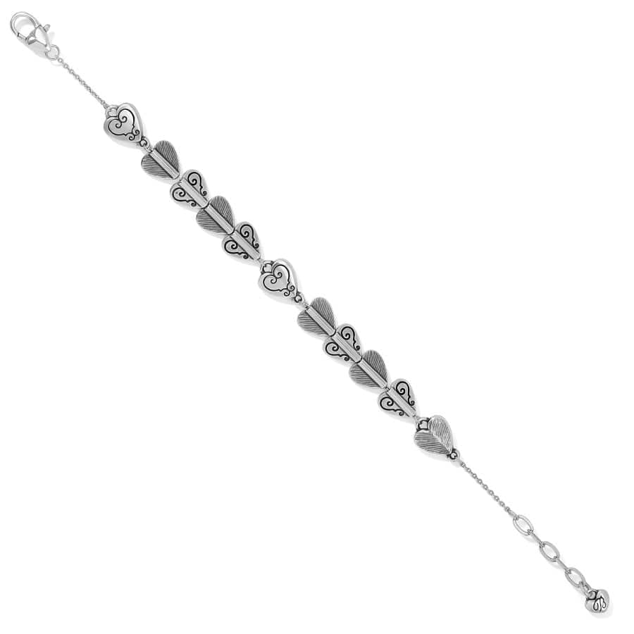 Elegant Cascading Hearts Bracelet for Women - Romantic Dainty Layered Chain Jewelry Gift for Valentine's Day, Anniversary & Special Occasions