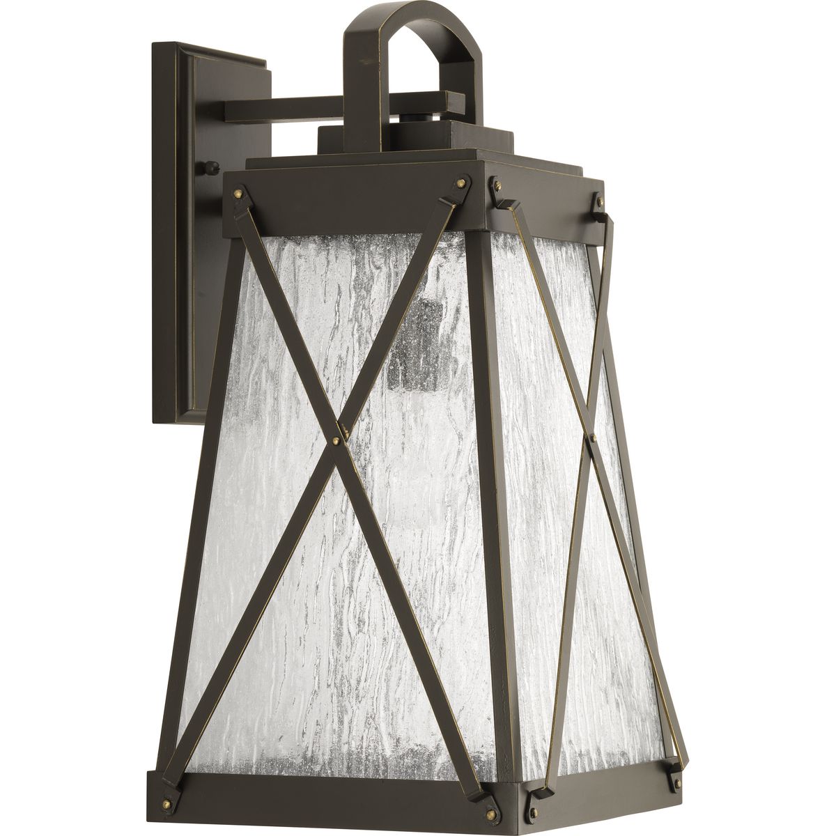 Creighton Collection One Light Large Wall Lantern - Outdoor Porch Light Fixture for Patio, Garden & Entryway