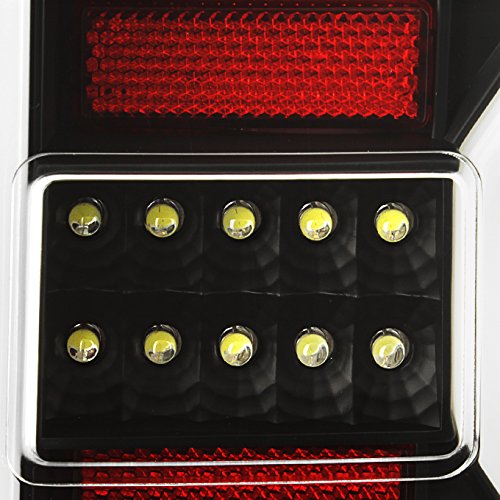 AKKON LED Light Bar Black Housing Tail Lights for 2014-2019 Chevy Silverado & GMC Sierra - Pair | Durable Replacement Lamps for Night Driving & Off-Road Adventures