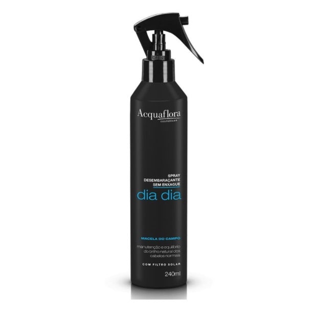 Acquaflora Dia Dia Daily Treatment Untangling Creamy Spray - 240ml Hair Detangler for Smooth & Frizz-Free Hair | Perfect for Daily Use, Styling & Post-Shower Care