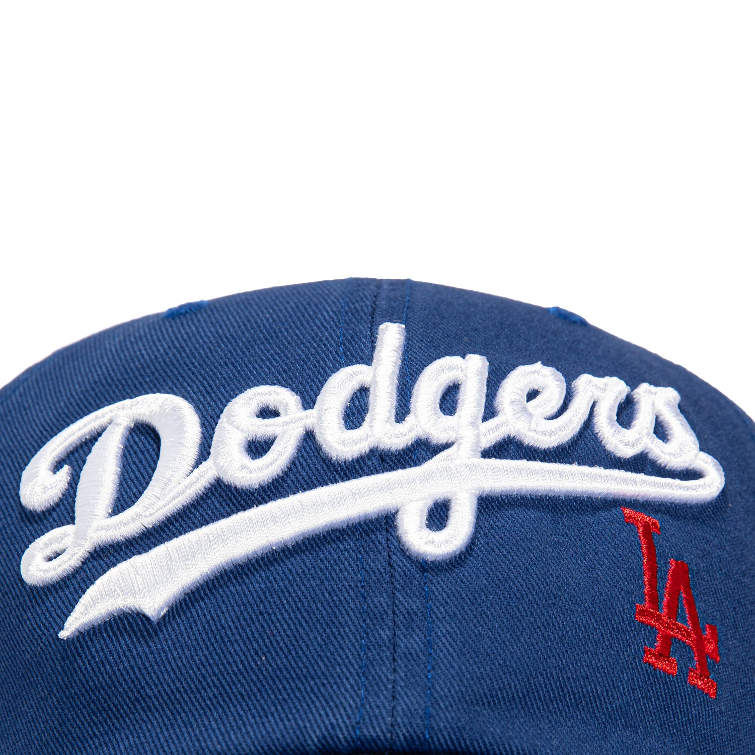 47 Brand Los Angeles Dodgers Script Cleanup Adjustable Baseball Cap - Royal Blue - Adjustable Snapback Hat for Men & Women - Perfect for Baseball Games, Streetwear & Casual Outfits