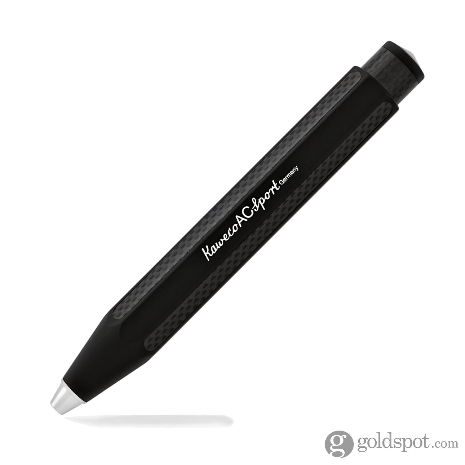 Kaweco AC Sport Carbon Black Ballpoint Pen - Premium Writing Tool for Professionals, Students & Everyday Use
