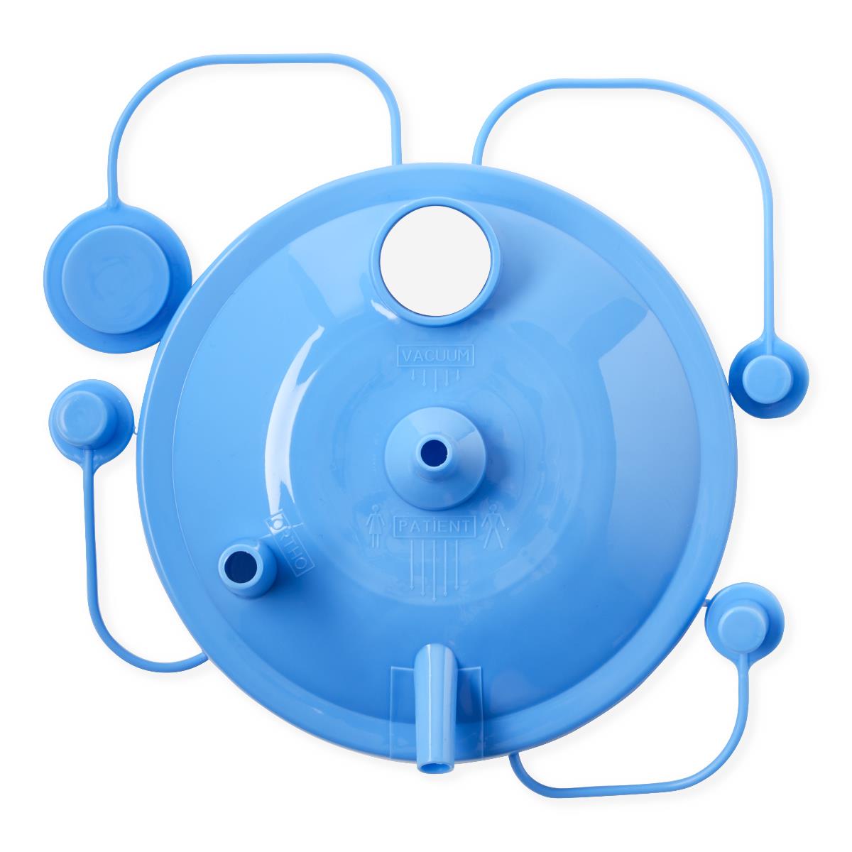 Medical Suction Canister with Float Lid - Case of 12 - Ideal for Hospitals, Clinics, and Emergency Medical Kits
