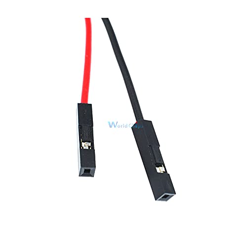 10Pcs 2Pin 70cm Female to Female Jumper Wires for Arduino, Raspberry Pi, 3D Printer & DIY Electronics - Perfect for Breadboard Prototyping and Circuit Connections