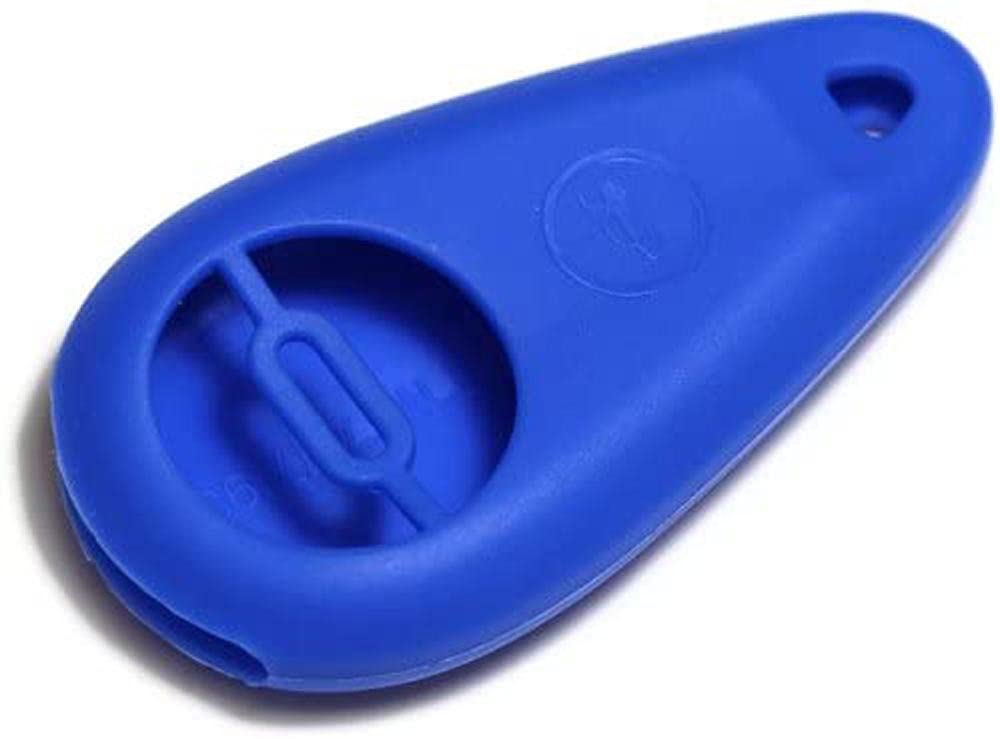 Blue Silicone Key Fob Cover Case - Protective Smart Remote Pouch Keychain for Subaru Forester 2005-2012 | Durable & Anti-Scratch | Perfect for Car Keys Protection & Easy Access