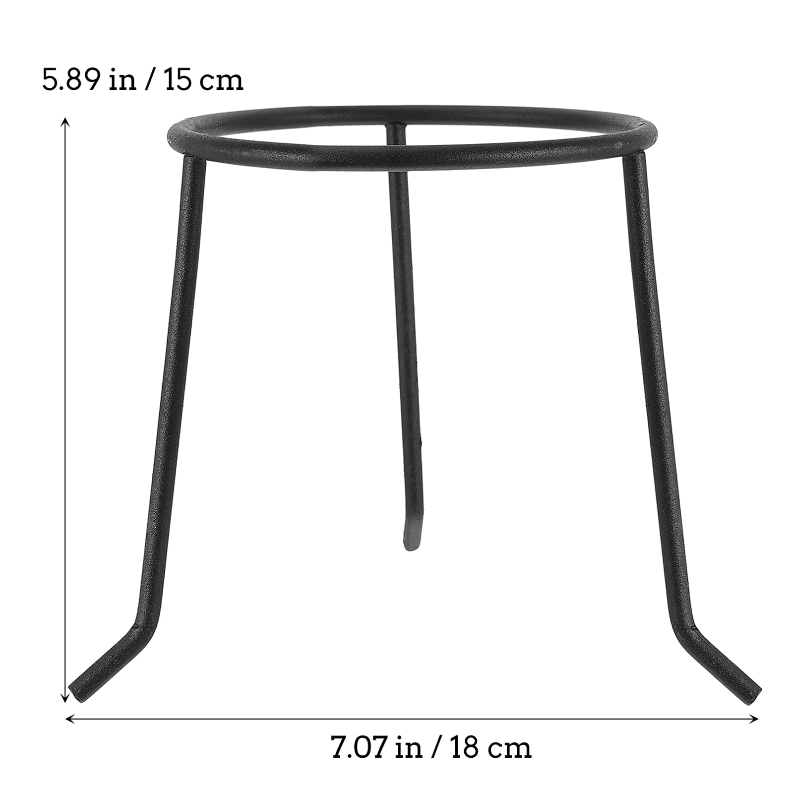 iplusmile Iron Tripod Stand for Lamps & Nets - Durable Lab Equipment for Chemistry Teaching, Experiments & Laboratories | Perfect for Science Classrooms, Research Labs & Educational Use