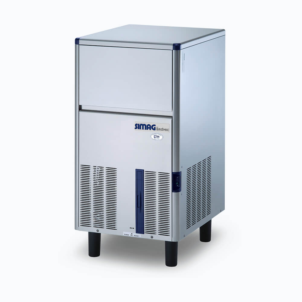 Bromic IM0032SSC Commercial Ice Maker - 31kg Self-Contained Solid Cube Ice Machine for Bars, Restaurants & Catering