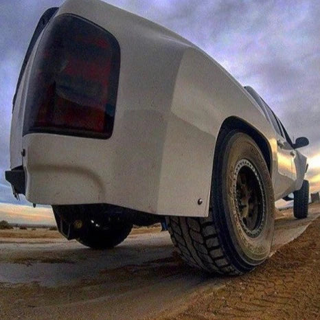 2007-2013 Chevrolet Silverado Fiberglass Bedsides - Durable Replacement Truck Bed Panels for Off-Road & Custom Builds
