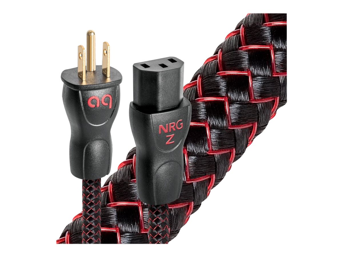 Audioquest NRG Z3 High-Performance Power Cable - Premium AC Power Cord for Home Theater & Hi-Fi Audio Systems - Perfect for Audiophiles & Home Entertainment Setups