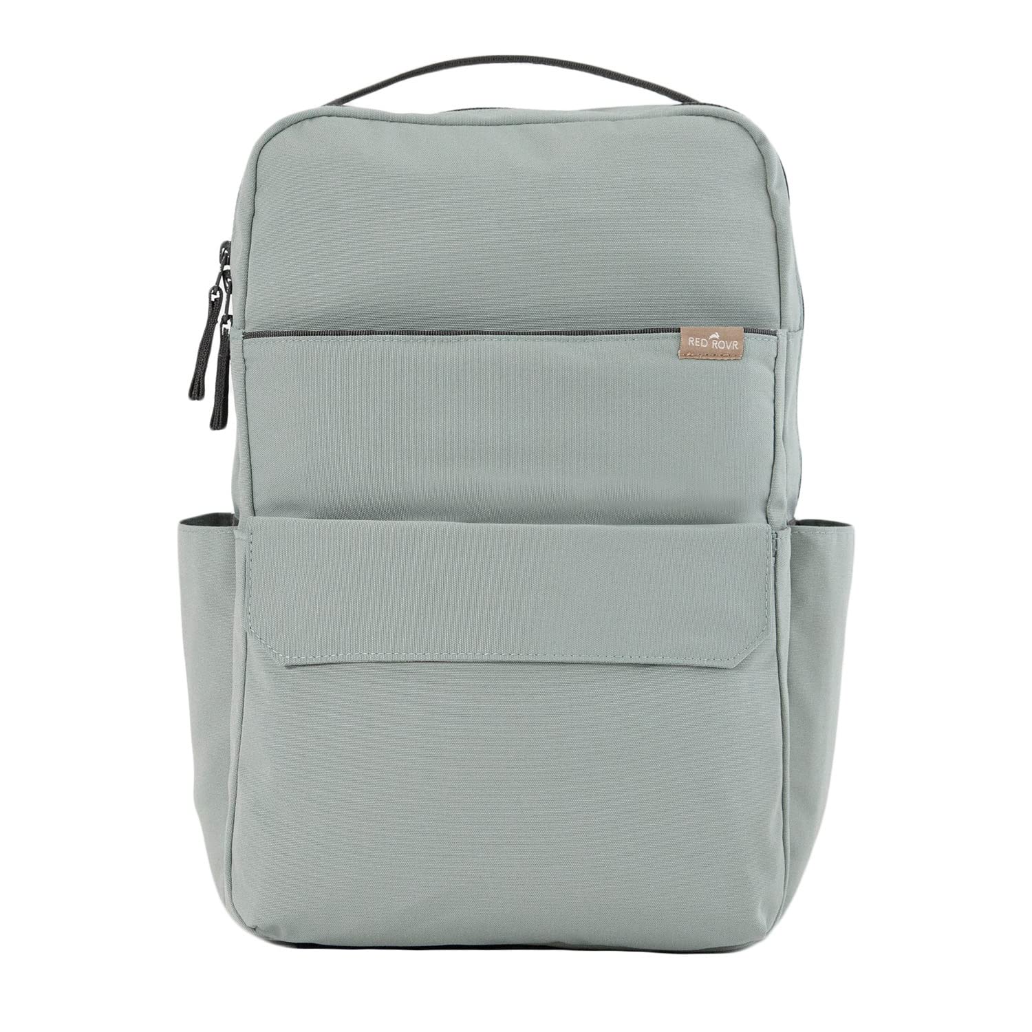 RED ROVR Roo Backpack - Lightweight Diaper Bag with Changing Pad, Large Capacity Multifunctional Travel Backpack for Parents | Water Resistant with Multiple Pockets | Perfect Gift for Mom & Dad in Sage Green | Ideal for Daycare, Travel, and Outdoor Adventures