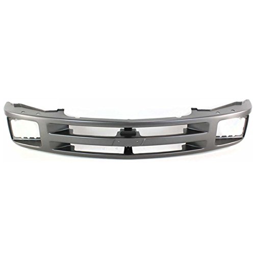 94-97 Chevy S10 Pickup Truck Grill Replacement (Non-Sport Package) - Durable Gray Grille Assembly - Perfect for Restoration & Off-Road Upgrades