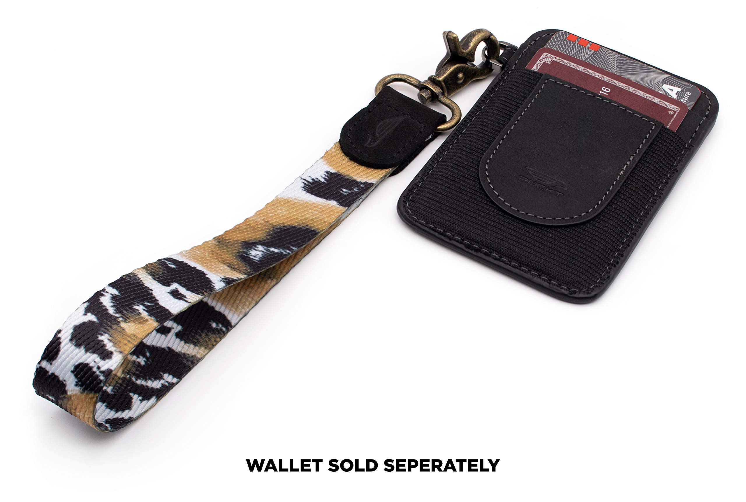 Cool POCKT Lanyard for Keys & Wallets - Adjustable Wristlet Strap Keychain Holder for Men & Women | Perfect for Work, Gym, Travel & Everyday Carry (EDC)