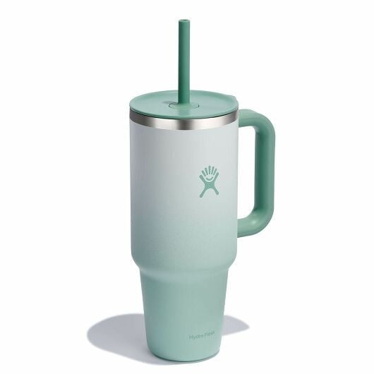 40 oz Stainless Steel Vacuum Insulated Travel Tumbler - Keeps Drinks Hot/Cold for 24 Hours - Leakproof & Sweatproof - Perfect for Commuting, Camping & Outdoor Adventures