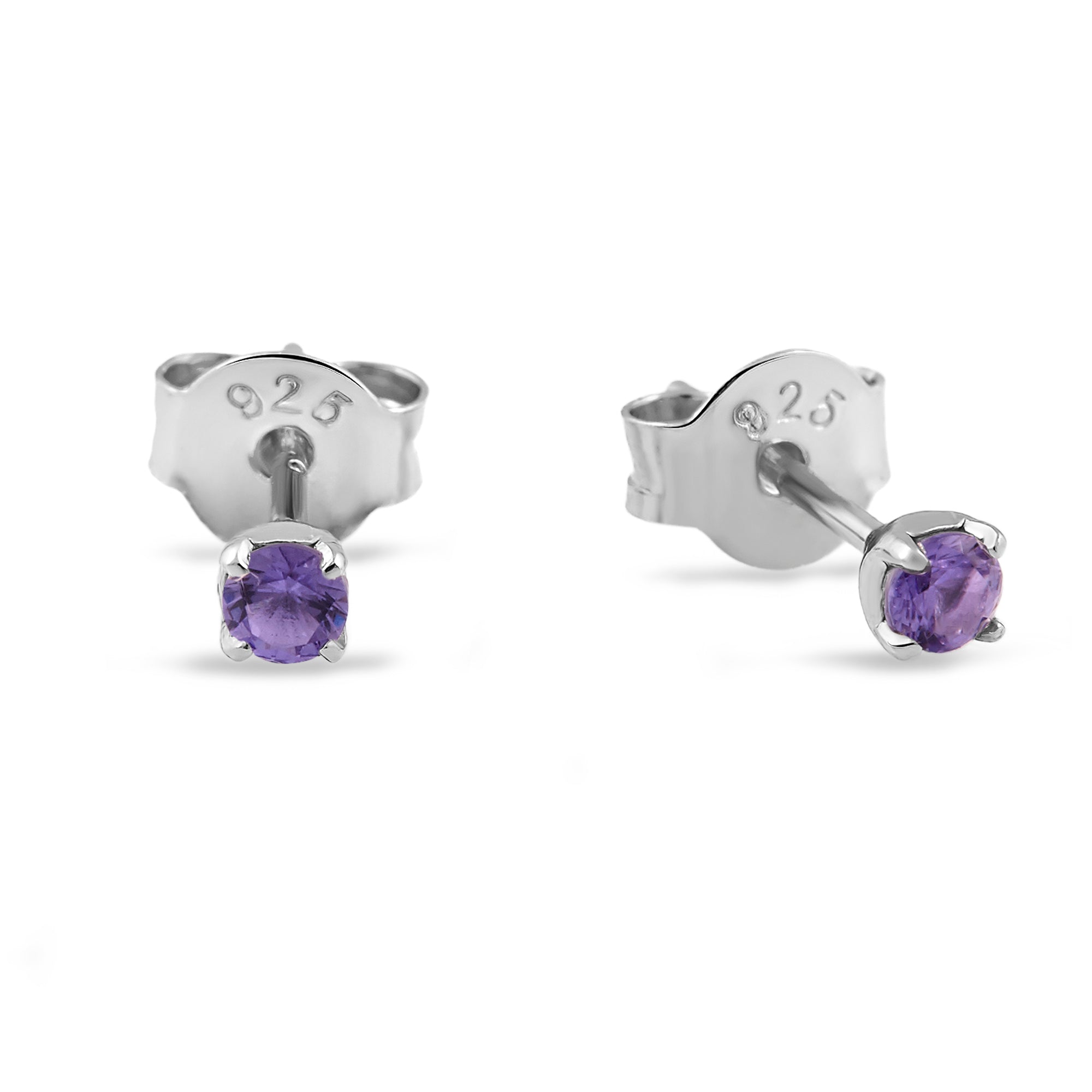 Exquisite Tanzanite Stud Earrings for Women – 14K Gold Plated, Elegant & Durable – Perfect for Weddings, Parties & Everyday Wear