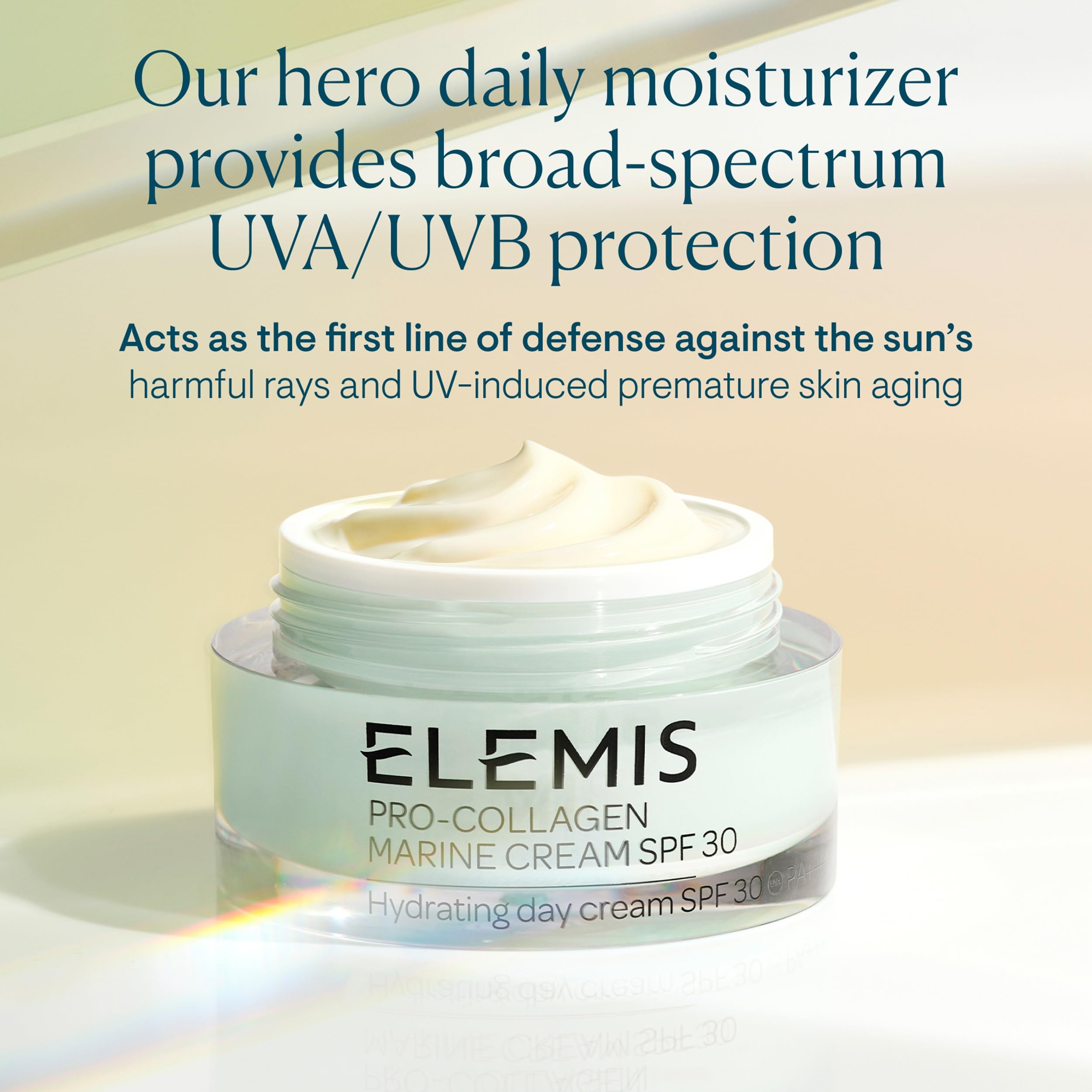 ELEMIS Dynamic Resurfacing Facial Wash & Pro-Collagen Marine Cream SPF 30 - Anti-Aging Skincare Set for Hydration & Sun Protection - Perfect for Daily Routine & Travel Skincare