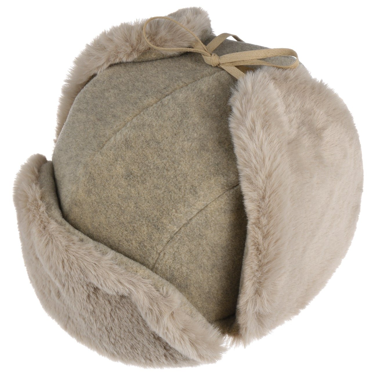 Lierys Fleece Teddy Fur Aviator Hat - Winter Pilot Style Beanie for Men & Women - Perfect for Cold Weather, Outdoor Activities, and Aviation Enthusiasts