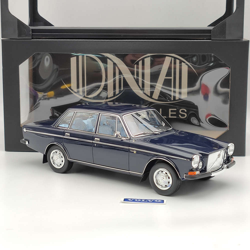 1/18 Scale Volvo 164 E 1972 Resin Model Car - Limited Edition Blue Collectible - Perfect for Display, Gifts & Car Enthusiasts