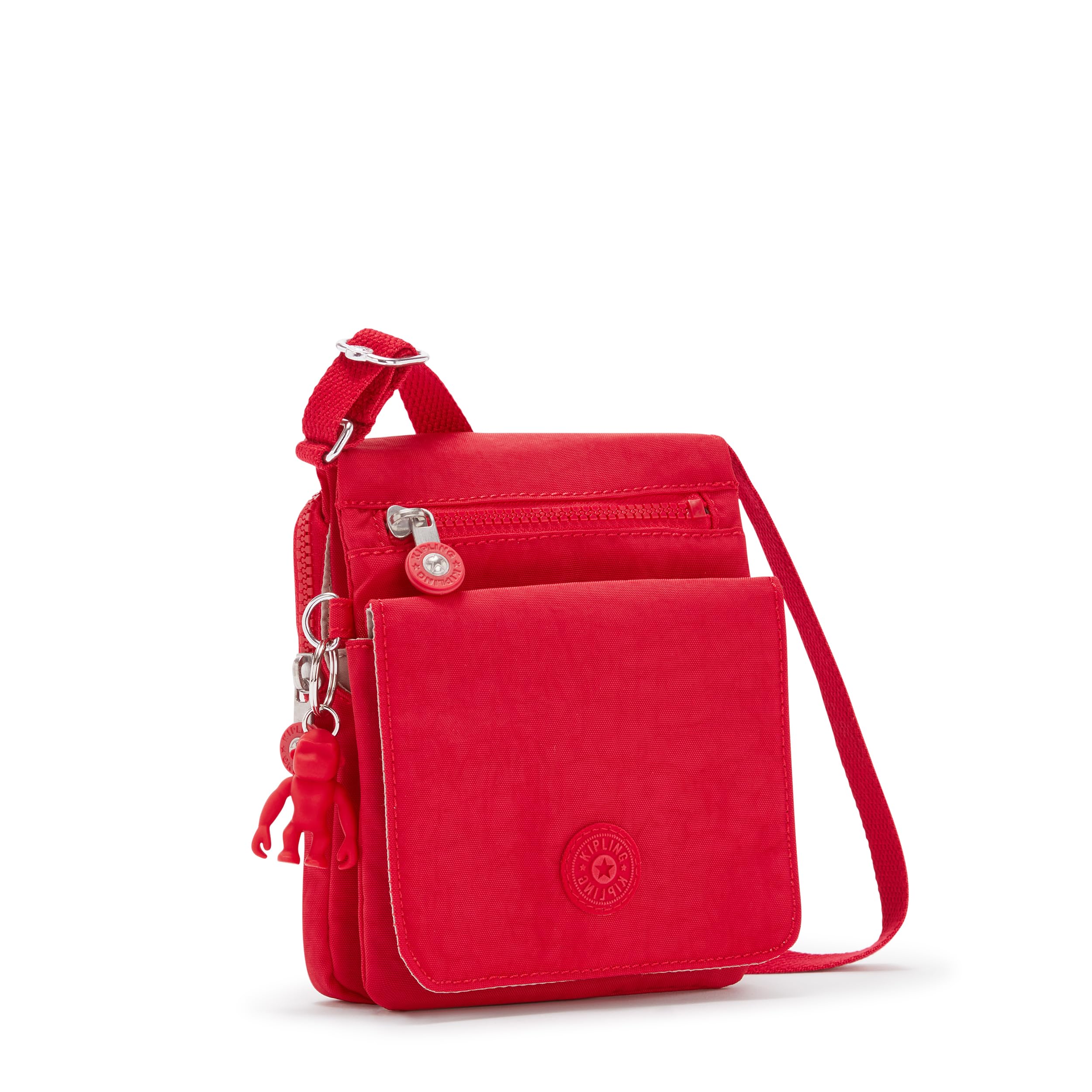 Kipling New Eldorado Backpack - Red Rouge | Stylish & Durable Travel Bag for Women | Perfect for Work, School & Daily Commute